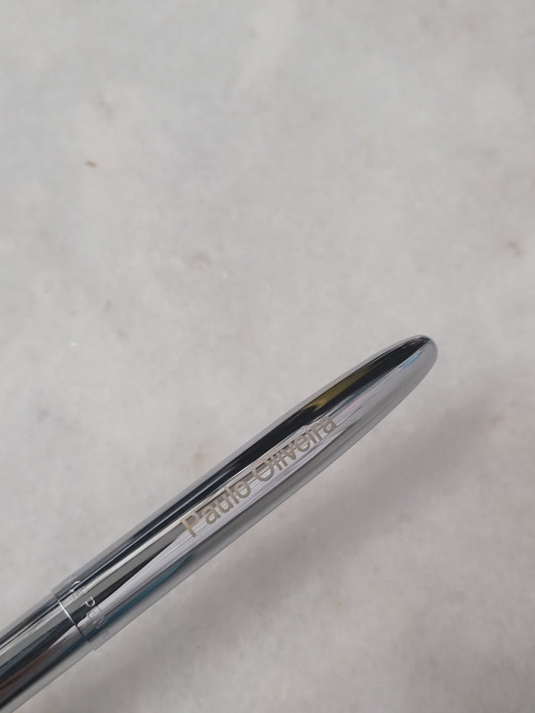 Misfit Item 0043 Fisher Space Pen Bullet Ballpoint Pen in Chrome