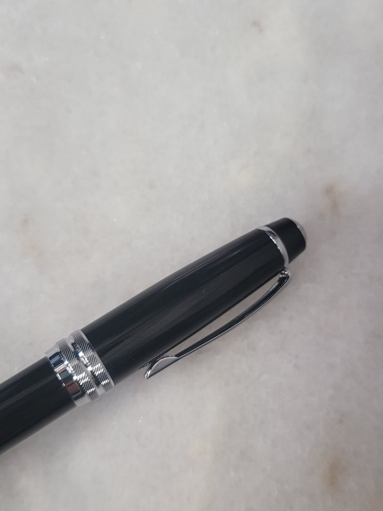 Misfit Item 0048 Cross Bailey Fountain Pen in Black Lacquer - Medium Point