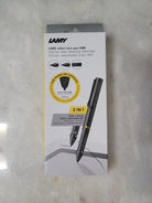 Misfit Item 0050 Lamy Safari EMR Twin pen Digital Writing Ballpoint Pen in All Black - POM