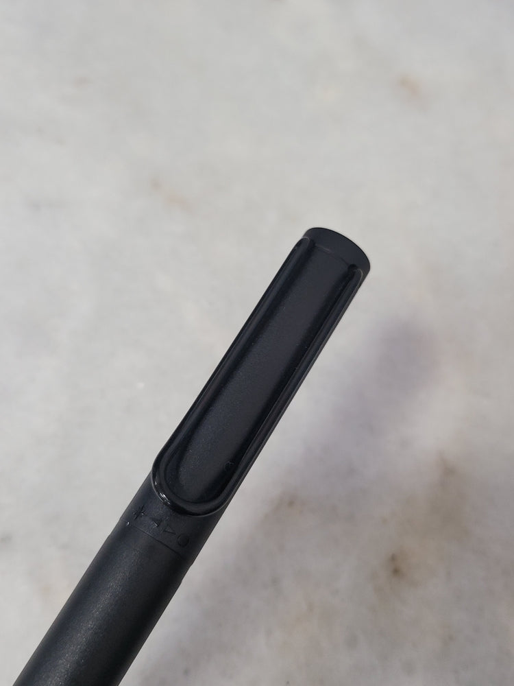 Misfit Item 0050 Lamy Safari EMR Twin pen Digital Writing Ballpoint Pen in All Black - POM