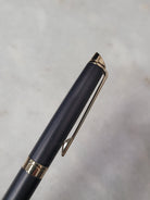 Misfit Item 0055 Waterman Hémisphère Rollerball Pen in Lava Black with Gold Trim