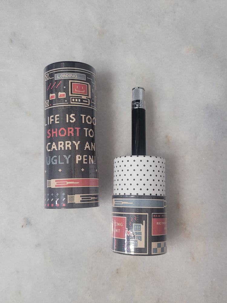 Misfit Item 0062 Retro 51 Tornado Rollerball Pen in Black Lacquer