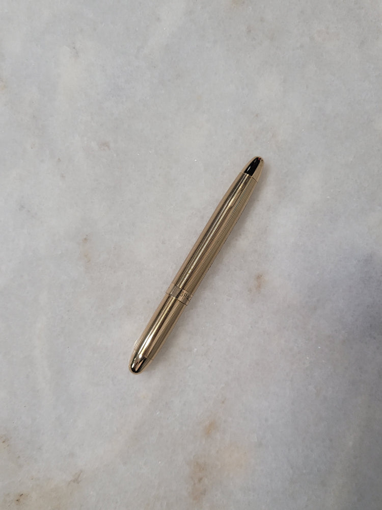 Misfit Item 0075 Fisher Space Pen Bullet Ballpoint Pen in Lacquered Brass
