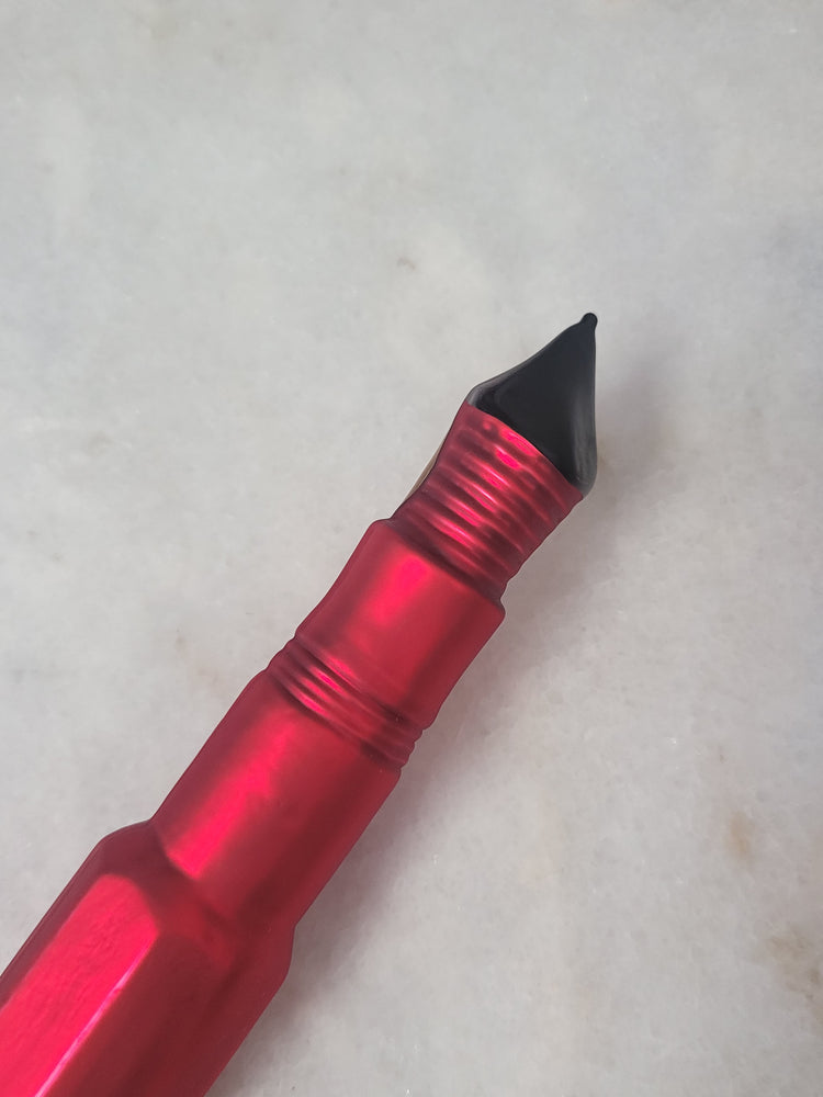 Misfit Item 0080 Kaweco Glass Fountain Pen Ornament in Red