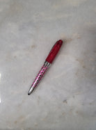 Misfit Item 0085 Laban Enamel Rollerball Pen in Pink Ovals