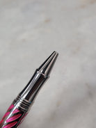 Misfit Item 0085 Laban Enamel Rollerball Pen in Pink Ovals