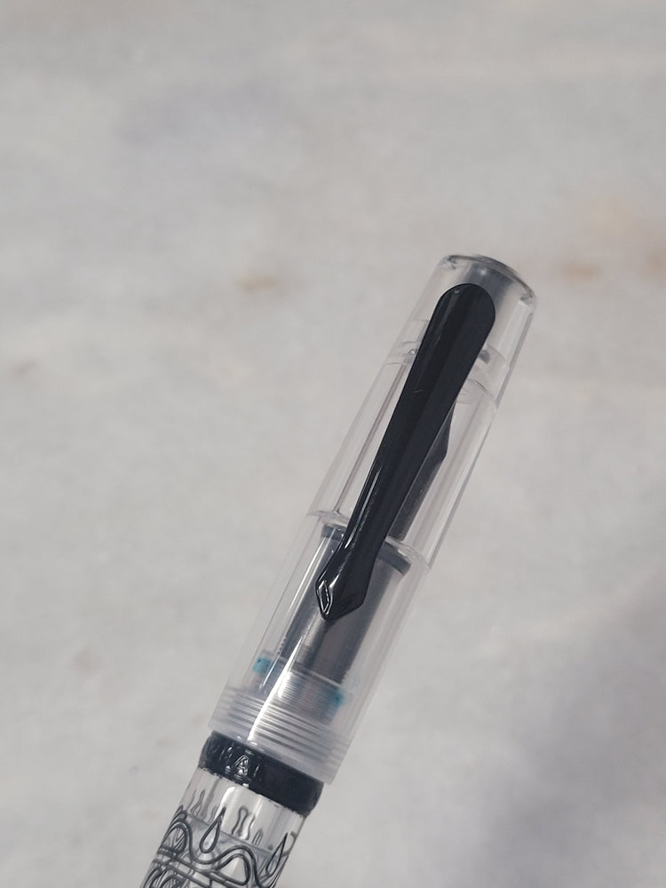 Misfit Item 0089 Nahvalur / Narwhal Original Fountain Pen in Peter Plume Limited Edition - 1.1mm Stub Nib