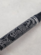 Misfit Item 0092 Nahvalur Original Fountain Pen - Peter Draws Artist Edition Silver - Fine Point