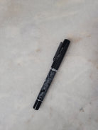 Misfit Item 0097 Nahvalur Original Fountain Pen - Peter Draws Artist Edition Silver - Medium Point