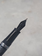 Misfit Item 0100 Nahvalur Original Fountain Pen - Peter Draws Artist Edition Silver - Medium Point