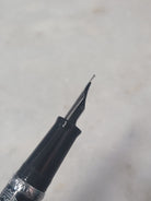 Misfit Item 0101 Nahvalur Original Fountain Pen - Peter Draws Artist Edition Silver - Medium Point