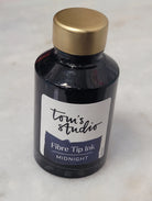 Misfit Item 0117 Tom's Studio Fibre Bottled Ink in Midnight - 50ml