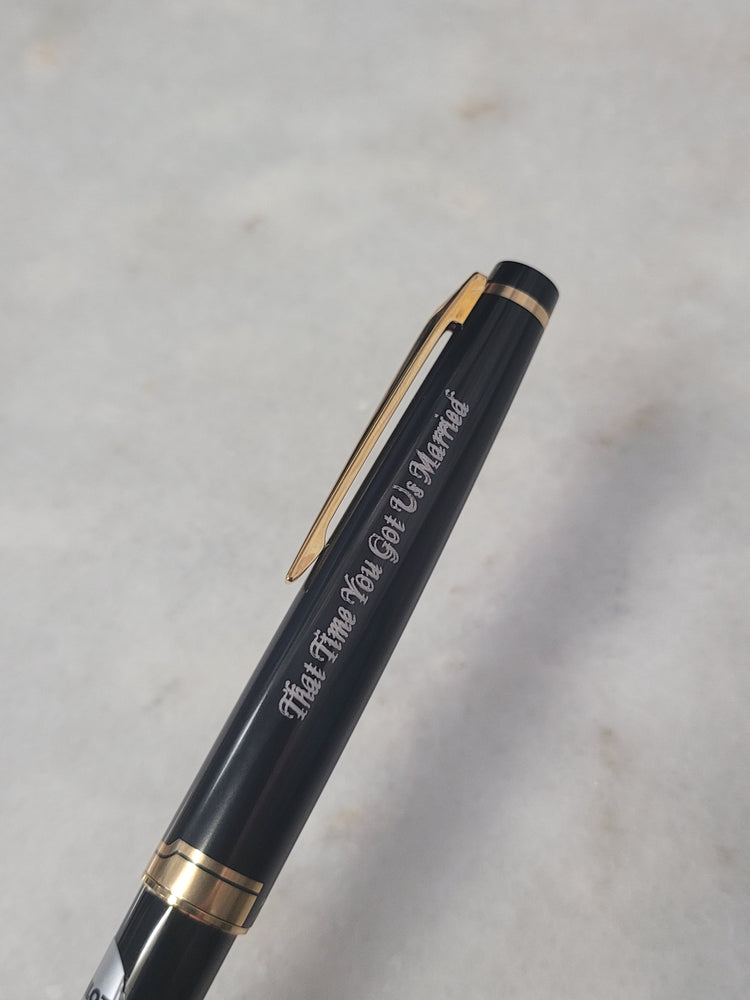 Misfit Item 0126 Pilot E95s Fountain Pen in Black - Extra Fine Point