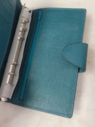 Misfit Item 0127 Filofax Calipso Teal Compact Organizer