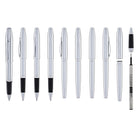 Cross Foundry Rollerball Pen in Polished Chrome with Polished Chrome Appointments