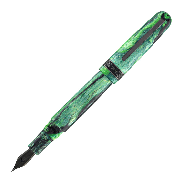 Conklin 1898 Fountain Pen in Clover Valley with Gunmetal Trim - Limited Edition