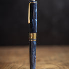 Esterbrook Model J Chatoyant Acrylics Fountain Pen in Capri Blue with Gold Trim Fountain Pen