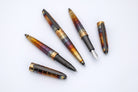 Diplomat Aero Fountain Pen in Rhomb Flame