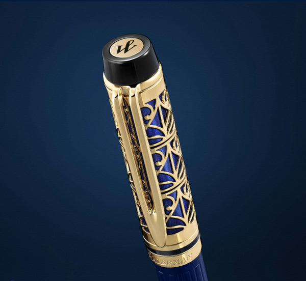 Waterman Man Limited Edition Fountain Pen in Bleu De Paris Fountain Pen