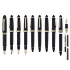 Sailor 1911 Large Fountain Pen in Shining Black - 18kt Gold Nib