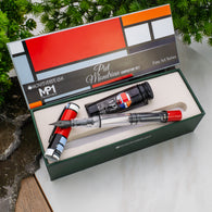 Monteverde USA MP1 Fountain Pen with 15ml Ink Set in Mondrian Composition 1921