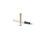Waterman Impression Fountain Pen in White with Gold Coated - Fine Point