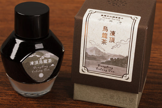 Lennon Tool Bar Taiwan Tea Series Fountain Pen Ink in Dongding Oolong Tea - 35ml