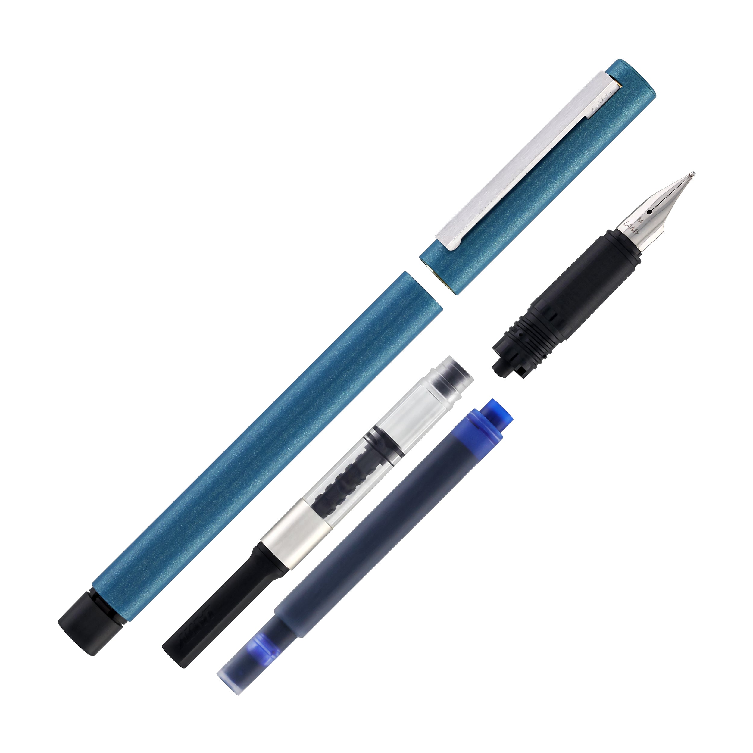 Lamy CP1 Fountain Pen in Aquamarine - Goldspot Pens
