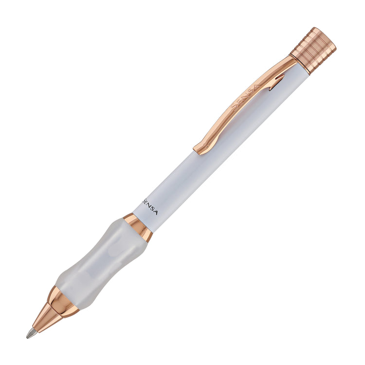 Sensa 30th Anniversary Ballpoint Pen in Pearl White