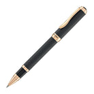 Monteverde Innova Rollerball Pen in Matte Carbon with Rosegold Trim