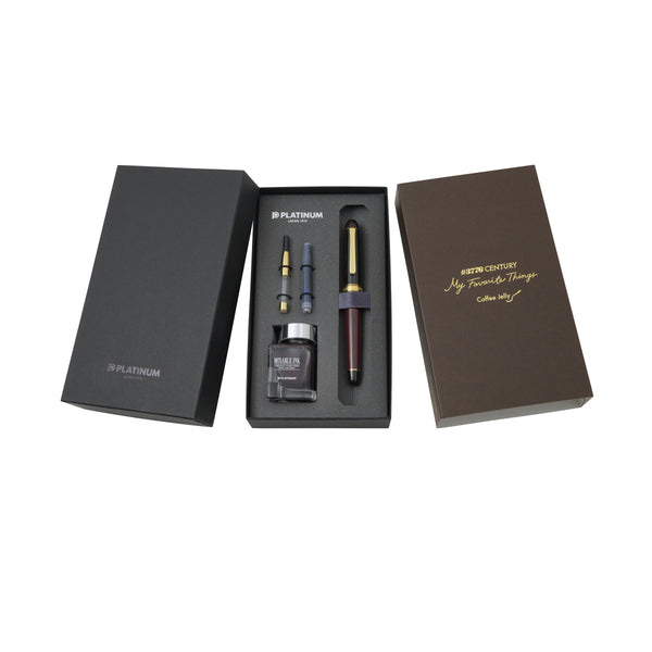 Platinum 3776 Century Fountain Pen in Coffee Jelly - Limited Edition Fountain Pen