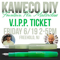 Kaweco DIY Fountain Pen Masterclass VIPP Ticket - Friday June 19th