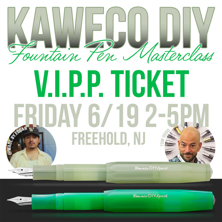 Kaweco DIY Fountain Pen Masterclass VIPP Ticket - Friday June 19th
