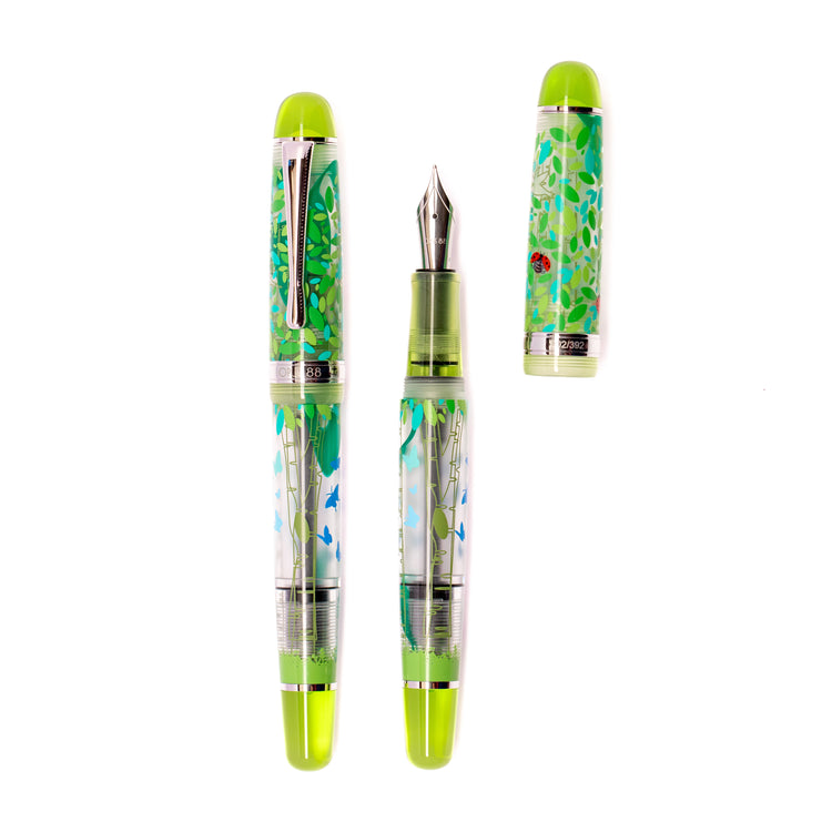 Opus 88 Jazz Fountain Pen in One Spring Morning
