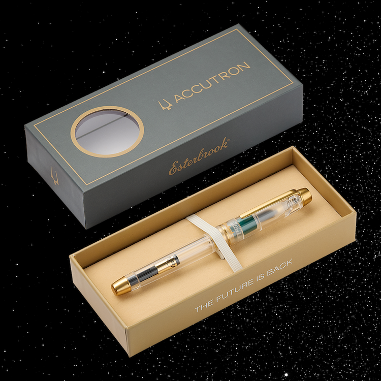 Esterbrook Estie x Accutron Fountain Pen in Spaceview
