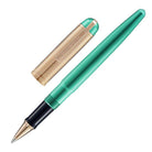 Wahl Eversharp Skyline Rollerball Pen in Emerald with Rose Gold Trim