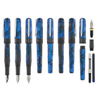 Benu Talisman Fountain Pen in Hawk’s Eye Fountain Pen