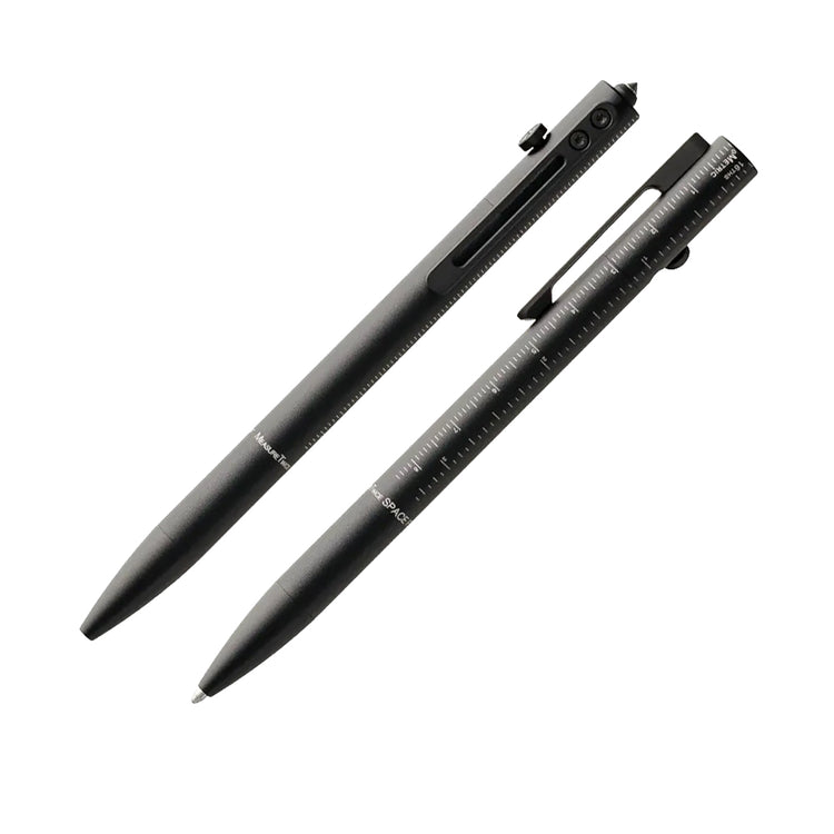 Fisher Measure Twice Tactical Bolt-Action Space Pen with Glass Breaker Tip