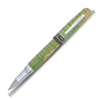 Conklin 1898 Stabilized Wood Rollerball Pen in Matte Green with Chrome Trim - Limited Edition