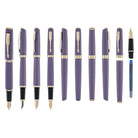 Parker Meridian Fountain Pen in Purple Lacquer with Pink Gold Trim