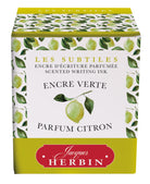 J. Herbin Encre Verte Bottled Fountain Pen Ink - Lemon Scented - 30 mL