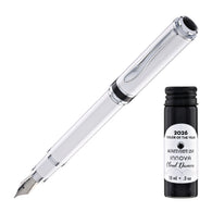 Monteverde Innova Fountain Pen in 2026 Cloud Dancer in Chrome Trim - Limited Edition