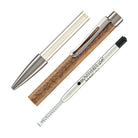 Monteverde USA Ritma Ballpoint Pen in Walnut Ballpoint Pens