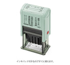 Midori Paintable Rotating Date Stamp in Flowers