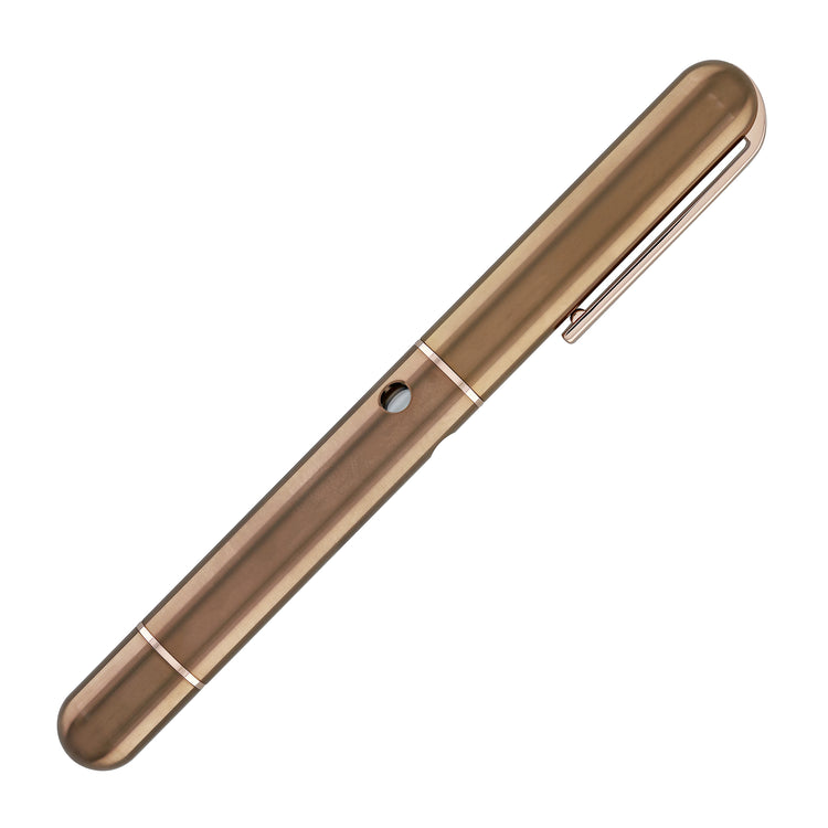 Nahvalur Nautilus Fountain Pen in Toffee Ti