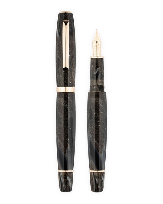 Scribo Feel Fountain Pen in Nova Stella with Rose Gold Trim - Limited Edition