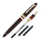Sailor 1911 Casual L Basis Fountain Pen in Muted Red, Gold Trim