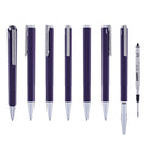Lamy Logo M+ Ballpoint Pen in Aubergine