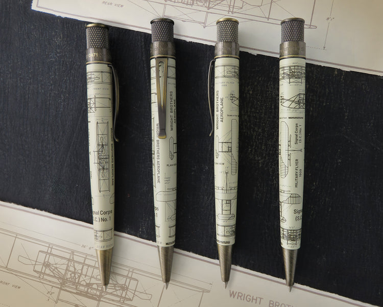 Retro 51 Tornado Smithsonian Rollerball Pen in Wright Brothers Aeroplane