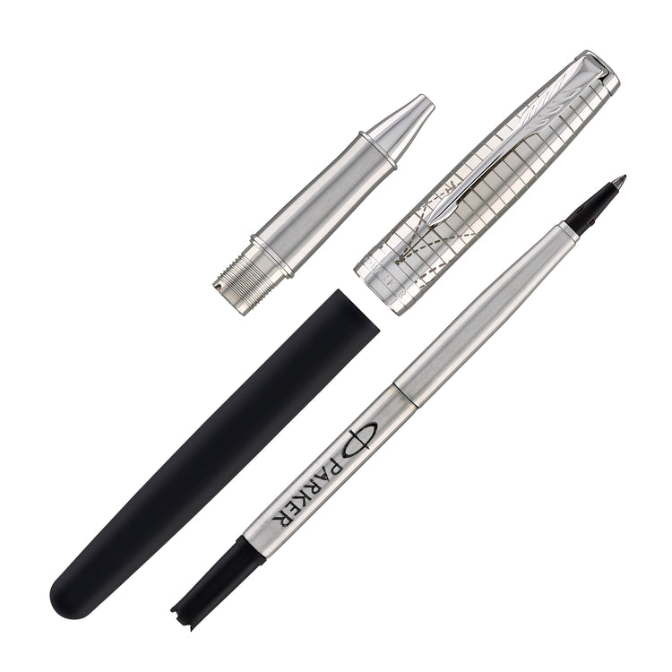 Parker Sonnet Premium Rollerball Pen in Legacy of Flight with Chrome Trim